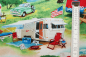 Preview: Designerbaumwollstoff Spring Campground Green (10 cm)